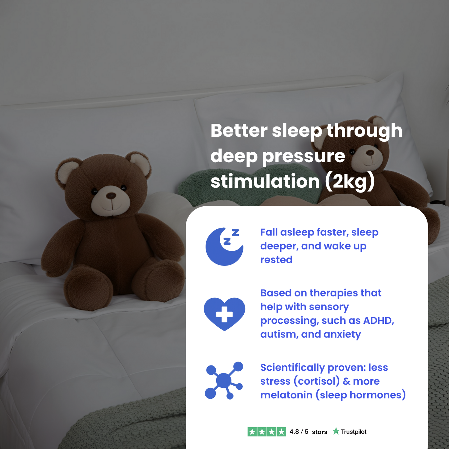 Zoofys Weighted Stuffed Animal 2 kg (4.5 lbs)